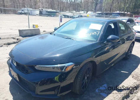 2025 Honda Civic Sport from USA, damaged, VIN 2HGFE2F5XSH554687